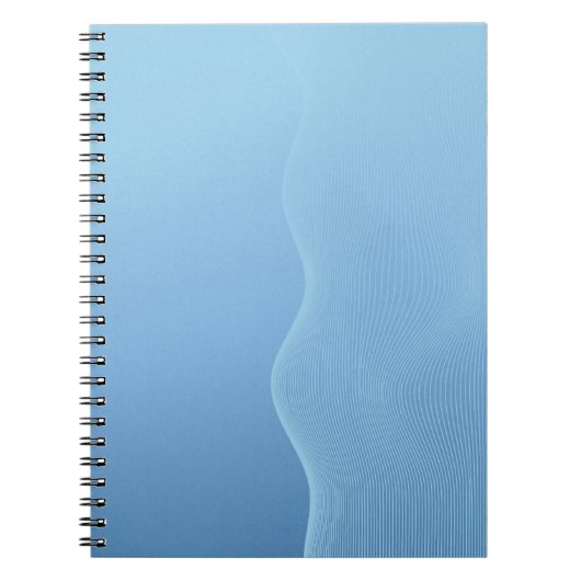 Blue Tone Notebook with Accents Notizblock (Vorderseite)