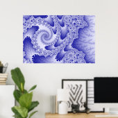 Blue Tongues Poster (Heimbüro)
