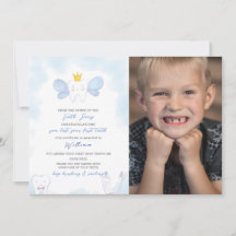 Blue Tooth Fairy Letter mit Foto