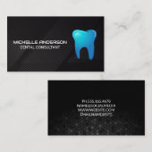 Blue Tooth Logo | Dental Visitenkarte (Vorne/Hinten)