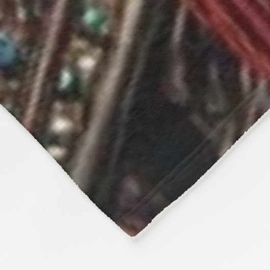 BLUE TOP SKULL FLEECEDECKE (Ecke)