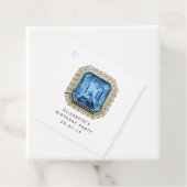 Blue Topaz Dezember Birthstone Geschenkanhänger (Beispiel)