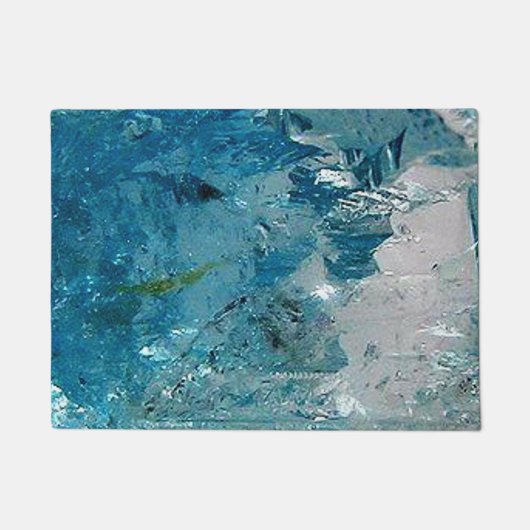 Blue Topaz Fußmatte (Vorderseite)