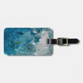 Blue Topaz Gepäckanhänger (Vorderseite horizontal)
