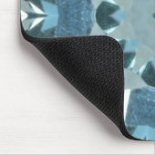Blue Topaz Kaleidoscope Mousepad (Ecke)