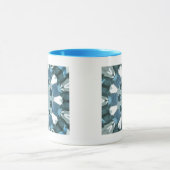 Blue Topaz Kaleidoscope Tasse (Zentrum)