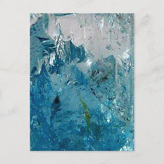 Blue Topaz Postkarte (Vorderseite)
