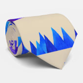 Blue Tops Neck Tie Krawatte (Gerollt)