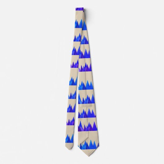 Blue Tops Neck Tie Krawatte (Rückseite)