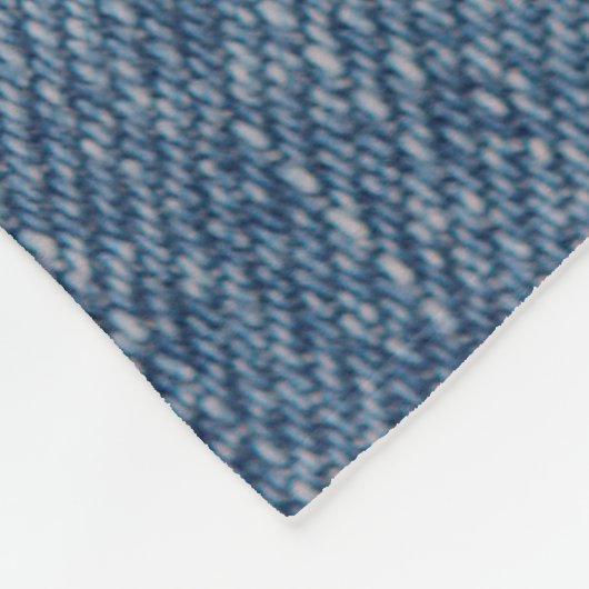 Blue torn denim jeans texture background. Stylish, Fleecedecke (Ecke)