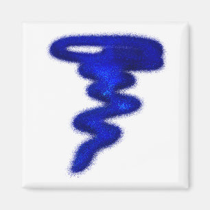 Blue Tornado Magnet