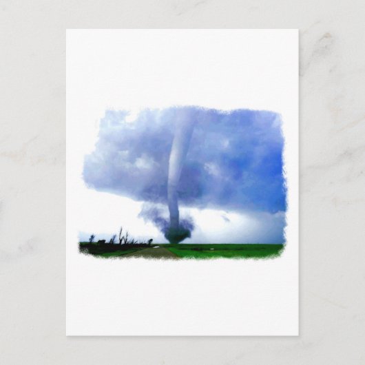 Blue Tornado Postkarte (Vorderseite)