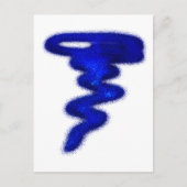 Blue Tornado Postkarte (Vorderseite)