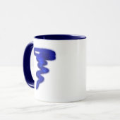 Blue Tornado Tasse (Vorderseite Links)