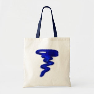 Blue Tornado Tragetasche