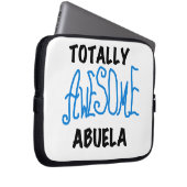 Blue Total Phantastisch Abuela Geschenke Laptopschutzhülle (Vorne Rechts)