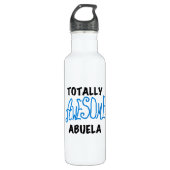 Blue Total Phantastisch Abuela Trinkflasche (Vorderseite)