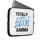 Blue Total Phantastisch Gamma Geschenke Laptopschutzhülle (Vorne Rechts)