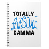 Blue Total Phantastisch Gamma Geschenke Notizblock (Vorderseite)