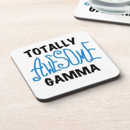 Blue Total Phantastisch Gamma Geschenke Untersetzer (Linke Seite)