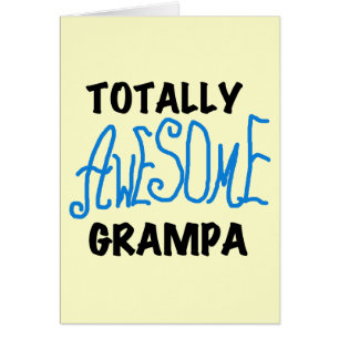 Blue Total Phantastisch Grampa T - Shirt und Gesch