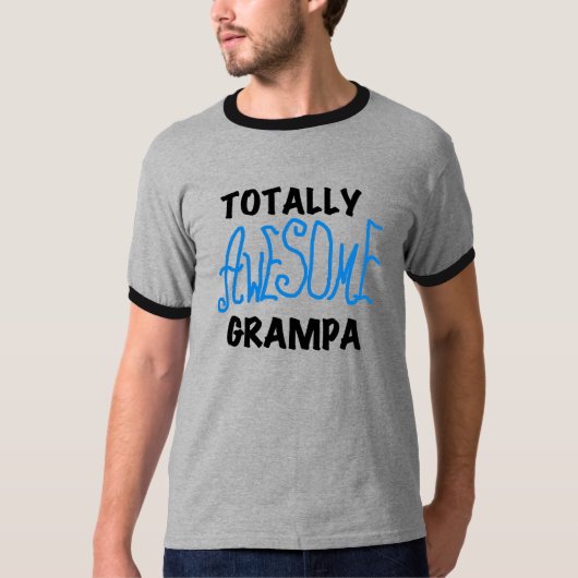 Blue Total Phantastisch Grampa T - Shirt und Gesch (Vorderseite)