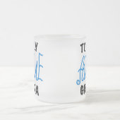 Blue Total Phantastisch Grampa T - Shirt und Gesch Mattglastasse (Mittel)