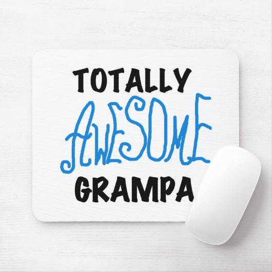 Blue Total Phantastisch Grampa T - Shirt und Gesch Mousepad (Mit Mouse)