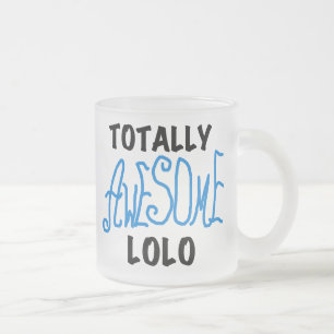 Blue Total Phantastisch Lolo T - Shirt und Geschen Mattglastasse