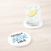 Blue Total Phantastisch Lolo T - Shirt und Geschen Sandstein Untersetzer (Seite)