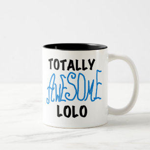 Blue Total Phantastisch Lolo T - Shirt und Geschen Zweifarbige Tasse