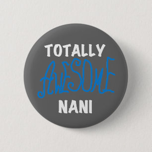 Blue Total Phantastisch Nani T - Shirt und Geschen Button
