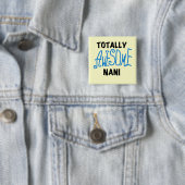 Blue Total Phantastisch Nani T - Shirt und Geschen Button (Beispiel)