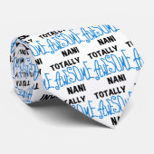 Blue Total Phantastisch Nani T - Shirt und Geschen Krawatte (Gerollt)