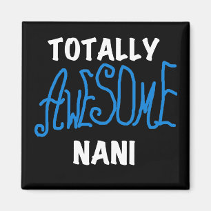 Blue Total Phantastisch Nani T - Shirt und Geschen Magnet