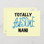 Blue Total Phantastisch Nani T - Shirt und Geschen Postkarte (Vorne/Hinten)