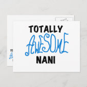 Blue Total Phantastisch Nani T - Shirt und Geschen Postkarte (Vorne/Hinten)