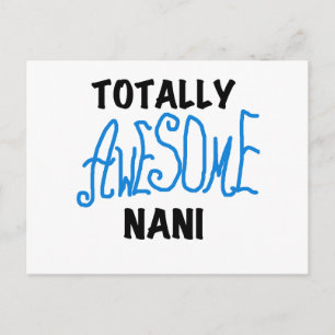 Blue Total Phantastisch Nani T - Shirt und Geschen Postkarte