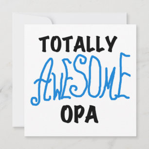 Blue Total Phantastisch Opa T - Shirt und Geschenk