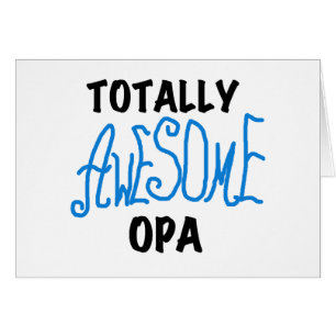 Blue Total Phantastisch Opa T - Shirt und Geschenk