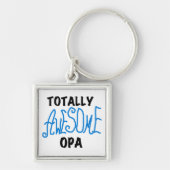 Blue Total Phantastisch Opa T - Shirt und Geschenk Schlüsselanhänger (Vorne)