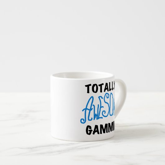 Blue Totally Phantastisch Gammie Geschenke Espressotasse (Vorderseite Rechts)