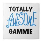 Blue Totally Phantastisch Gammie Geschenke Fliese (Vorderseite)