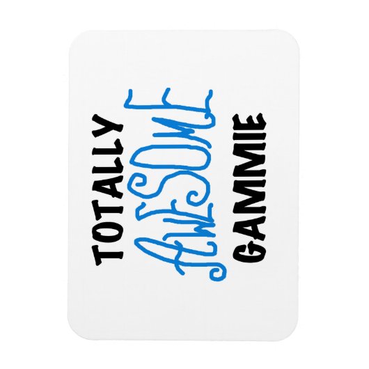 Blue Totally Phantastisch Gammie Geschenke Magnet (Vertikal)