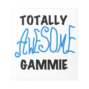 Blue Totally Phantastisch Gammie Geschenke Notizblock