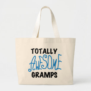 Blue Totally Phantastisch Gramps T - Shirt und Ges Jumbo Stoffbeutel