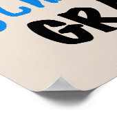 Blue Totally Phantastisch Gramps T - Shirt und Ges Poster (Ecke)