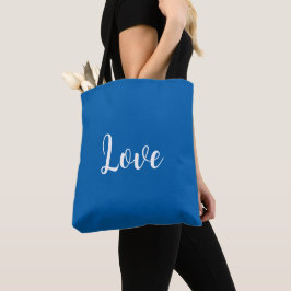 Blue Tote Bag Tasche