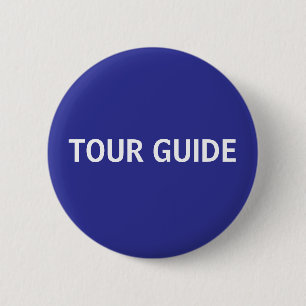 Blue Tour Guide Button