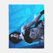 Blue Toxin fleece blanket (Vorderseite)